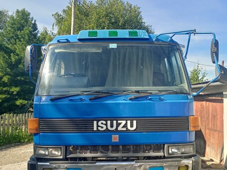 1987 Isuzu Автобетоносмеситель, голубой, 1600000 рублей, вид 1