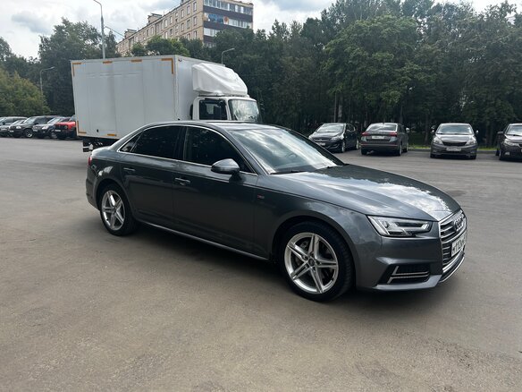 2017 Audi A4 V (B9), серый, 2790000 рублей - вид 4