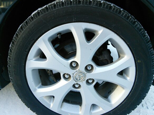 2007 Mazda 3 I (BK) Рестайлинг, чёрный - вид 4
