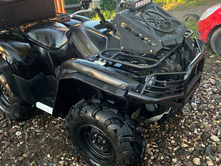 2014 Yamaha Grizzly 700, чёрный, 950000 рублей, вид 4