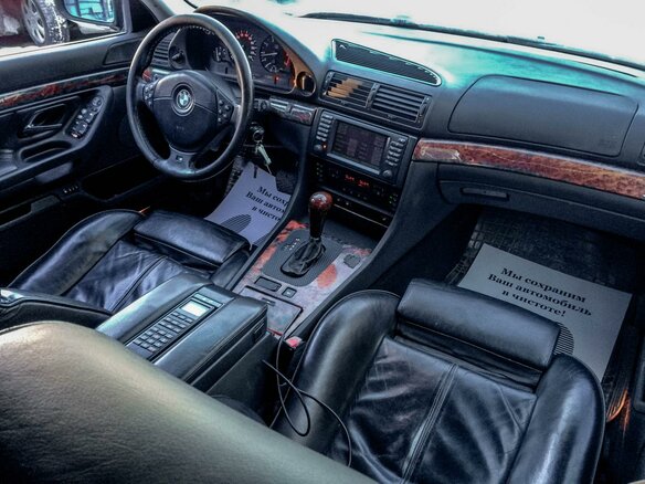1998 BMW 7 серии 735i III (E38) Рестайлинг, зелёный - вид 8