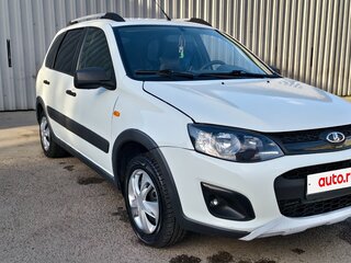 2017 Lada (ВАЗ) Kalina Cross II, белый, 540000 рублей, вид 3