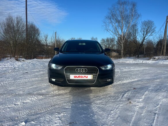 2014 Audi A4 IV (B8) Рестайлинг, чёрный, 1450000 рублей