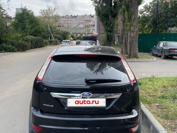 2008 Ford Focus II Рестайлинг, чёрный, 515000 рублей - вид 3