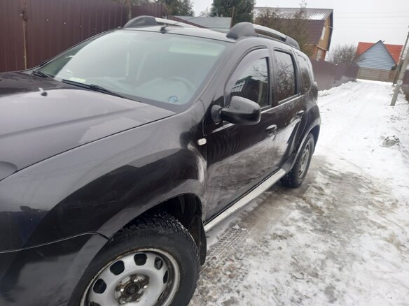 2012 Renault Duster I, чёрный, 700000 рублей - вид 3