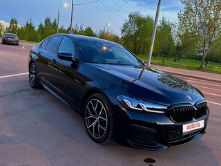 2022 BMW 5 серии 530d xDrive VII (G30/G31/G38) Рестайлинг, чёрный, 6300000 рублей, вид 1