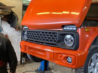 2018 Lada (ВАЗ) 2121 (4x4) I Рестайлинг, оранжевый, 888000 рублей, вид 3
