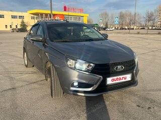 2016 Lada (ВАЗ) Vesta I, серый, 720000 рублей, вид 2