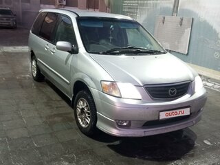 1999 Mazda MPV II (LW), серебристый, 460000 рублей, вид 1
