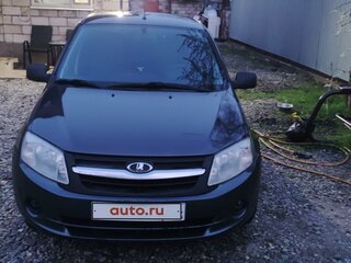 2014 Lada (ВАЗ) Granta I, серебристый, 600000 рублей, вид 1