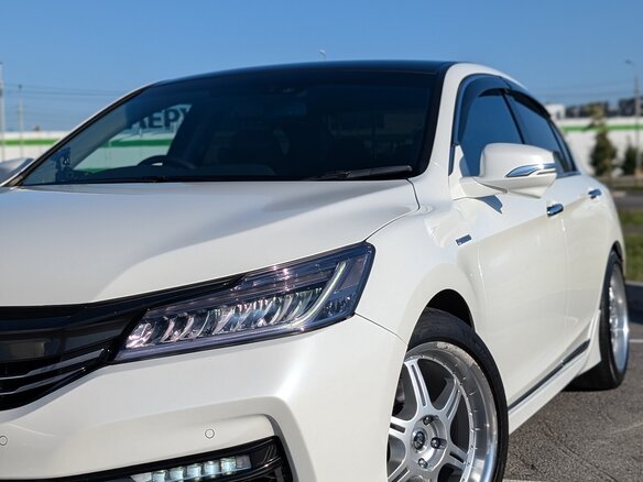 2016 Honda Accord IX Рестайлинг, белый, 2200000 рублей - вид 3