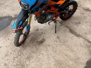 2024 Kayo Evolution YX140EM, синий, 75000 рублей, вид 3