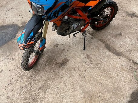2024 Kayo Evolution YX140EM, синий, 75000 рублей, вид 3