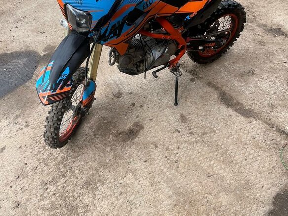 2024 Kayo Evolution YX140EM, синий, 75000 рублей - вид 2
