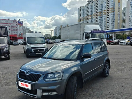 2017 Skoda Yeti I Рестайлинг, серый, 1355000 рублей, вид 4