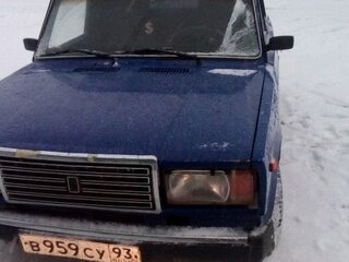 2001 Lada (ВАЗ) 2107, синий, 60000 рублей, вид 1