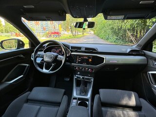2019 Audi Q3 35 TFSI II (F3), голубой, 3150000 рублей, вид 4