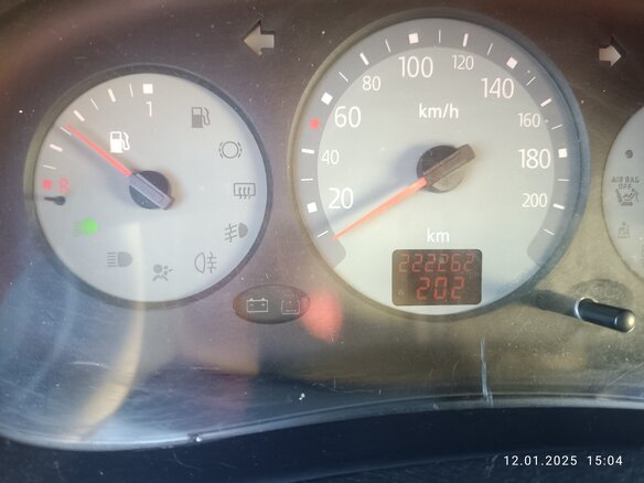 2004 Renault Symbol I Рестайлинг, серый, 185000 рублей - вид 6