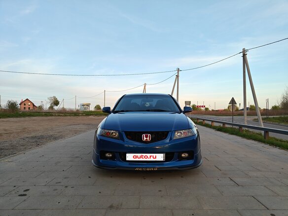 2003 Honda Accord US Market VII, синий, 950000 рублей - вид 1