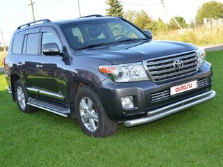 2013 Toyota Land Cruiser 200 Series Рестайлинг 1, серый, 4900000 рублей, вид 3