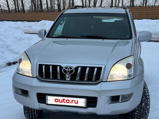 2007 Toyota Land Cruiser Prado 5-speed 120 Series Рестайлинг, серебристый, 2500000 рублей, вид 4