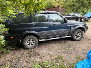 1997 SsangYong Musso I, чёрный, 140000 рублей, вид 4