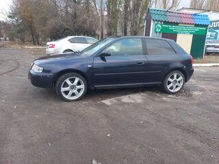 2001 Audi A3 I (8L) Рестайлинг, синий, 420000 рублей, вид 5