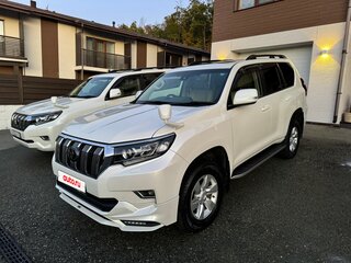 2020 Toyota Land Cruiser Prado 150 Series Рестайлинг 3, белый, 5300000 рублей, вид 1