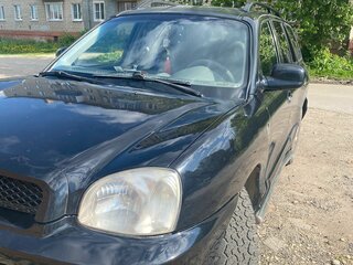 2001 Hyundai Santa Fe I, чёрный, 570000 рублей, вид 3