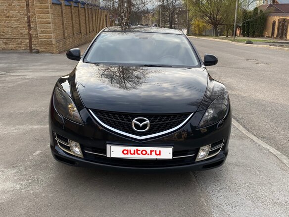 2007 Mazda 6 II (GH), чёрный, 820000 рублей - вид 2
