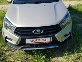 2020 Lada (ВАЗ) Vesta SW Cross I, серый, 1500000 рублей, вид 3