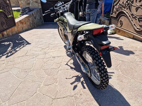2021 Kawasaki KLX 230, зелёный, 550000 рублей, вид 4