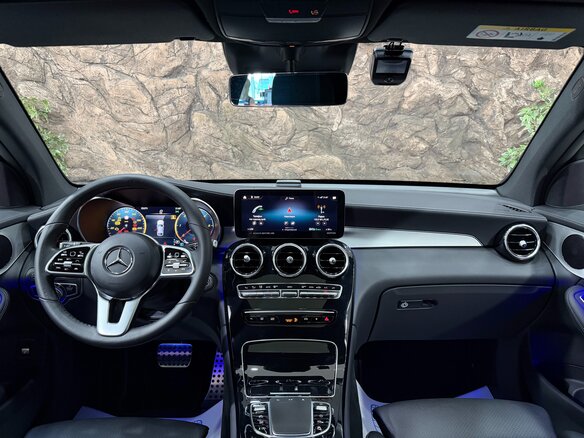 2022 Mercedes-Benz GLC Coupe 220 d I (C253) Рестайлинг, белый - вид 17