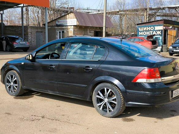 2007 Opel Astra H Рестайлинг, чёрный, 430000 рублей - вид 6