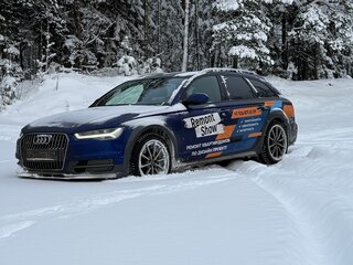 2015 Audi A6 allroad III (C7) Рестайлинг, синий, 3000000 рублей, вид 2