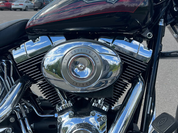 2007 Harley-Davidson Fat Boy, чёрный, 1100000 рублей - вид 7