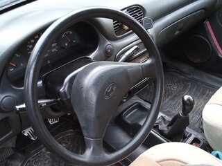 1998 Hyundai Accent I, синий, 70000 рублей, вид 4