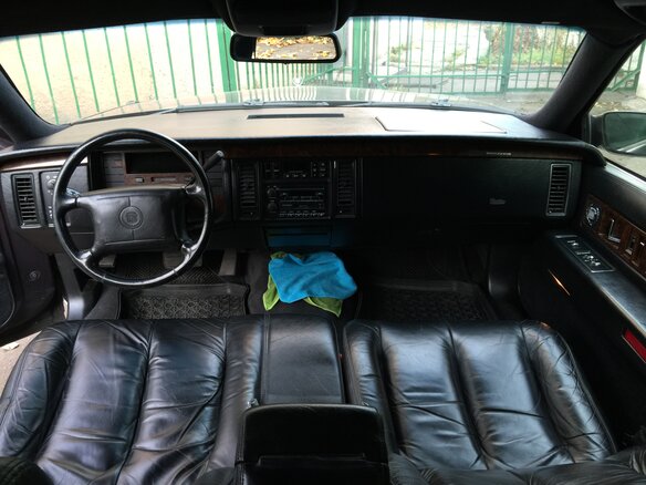 1995 Cadillac Fleetwood II, серый - вид 8