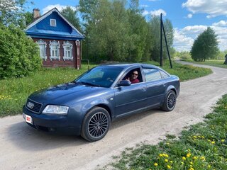 2002 Audi A6 II (C5) Рестайлинг, синий, 450000 рублей, вид 1
