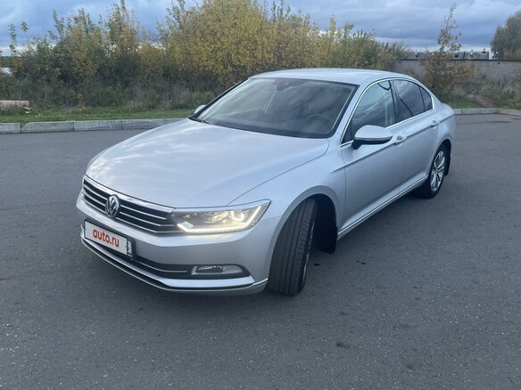 2018 Volkswagen Passat DSG7 B8, серебристый, 2150000 рублей
