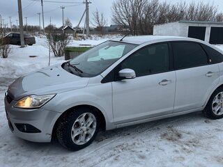 2008 Ford Focus II Рестайлинг, серебристый, 580000 рублей, вид 5