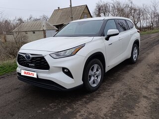 2021 Toyota Highlander IV (XU70), белый, 4400000 рублей, вид 1