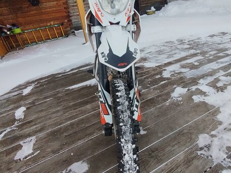 2023 Kayo Basic TT125, белый, 90000 рублей, вид 4