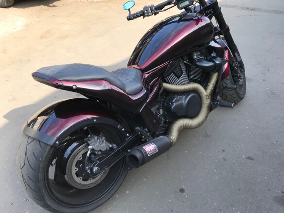 2007 Suzuki Boulevard M109R, чёрный, 1300000 рублей - вид 5