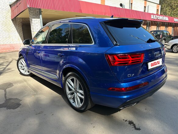 2016 Audi Q7 II (4M), синий, 4350000 рублей - вид 7