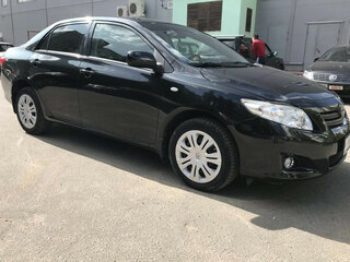 2008 Toyota Corolla X (E140, E150), чёрный, 475000 рублей, вид 2