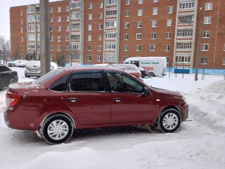 2017 Lada (ВАЗ) Granta I, красный, 668000 рублей, вид 4