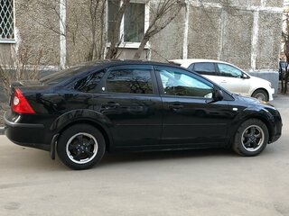 2006 Ford Focus II, чёрный, 570000 рублей, вид 3