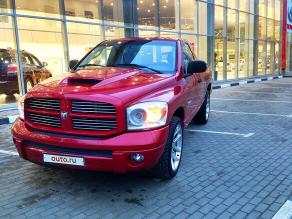 2008 Dodge RAM III (DR/DH), красный - вид 6