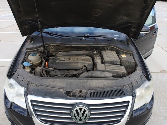 2008 Volkswagen Passat B6, чёрный, 545000 рублей - вид 12